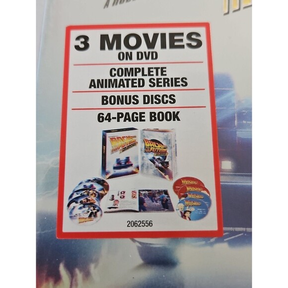 Back to the Future: The Complete Adventures New DVD Book Bonus Discs SEALED - Picture 2 of 8